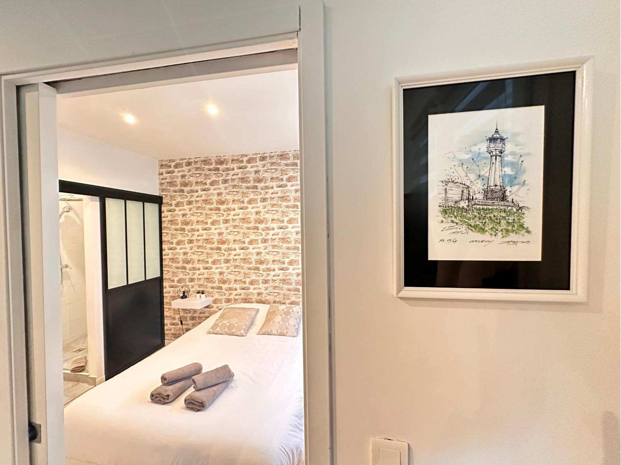 Apartamento Le Rémois - CENTRE - Cour privative - WIFI Reims Exterior foto